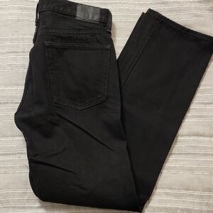 GAP Men's Classic Black Straight Jeans